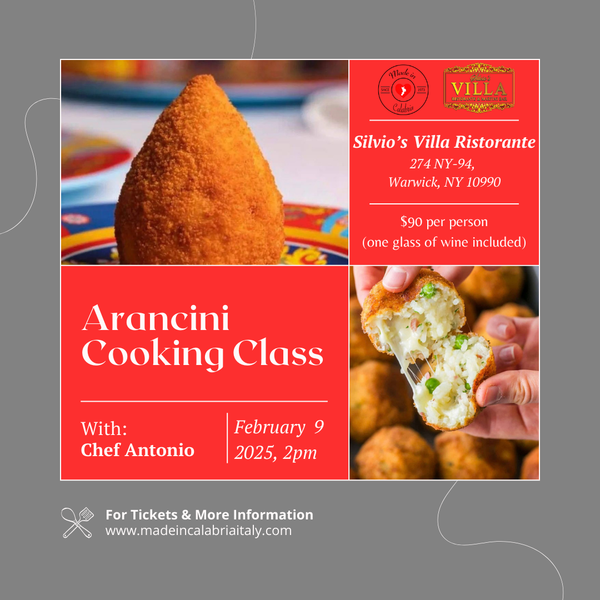 Arancini Cooking Class